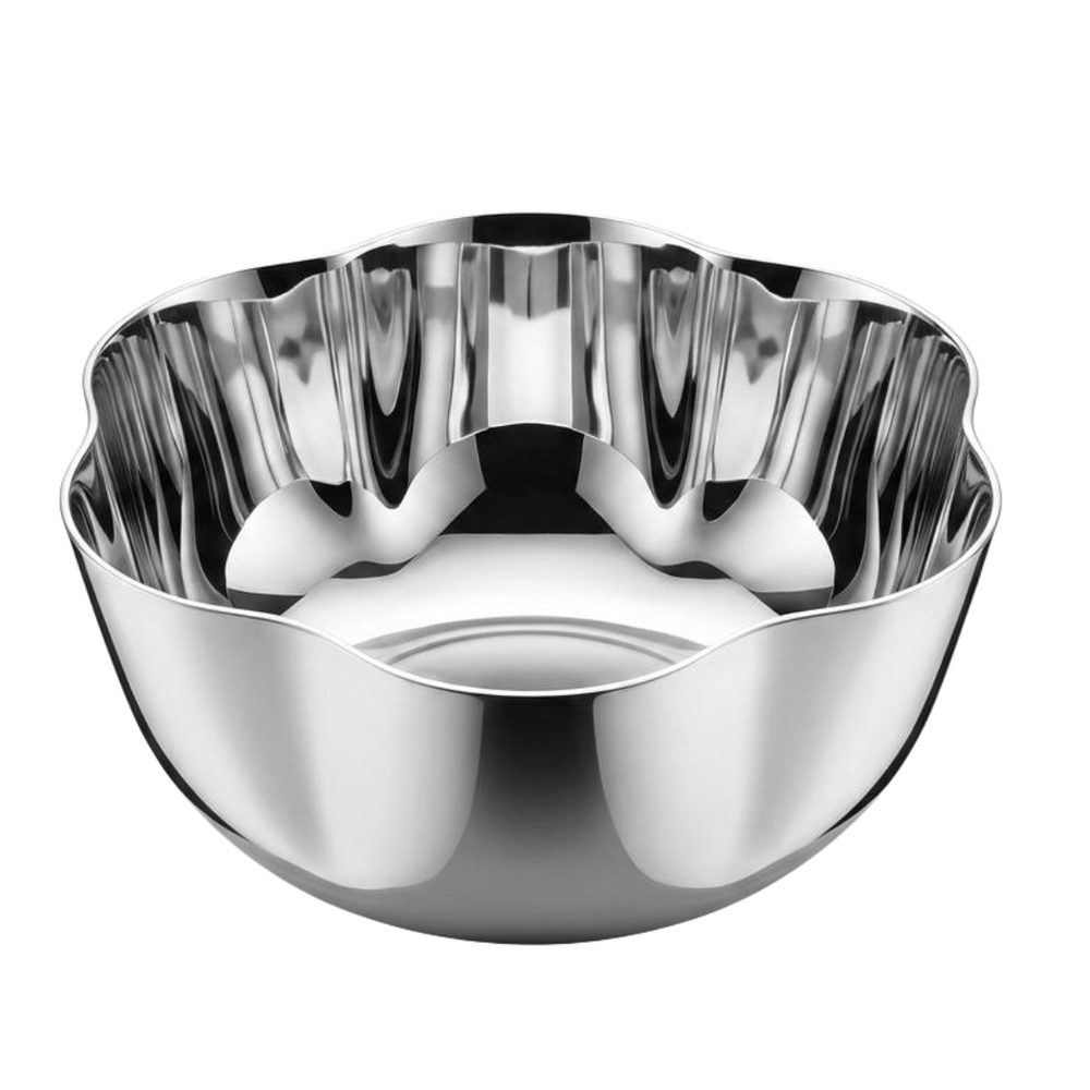 Stainless Steel Scalloped Kiwi Bowl