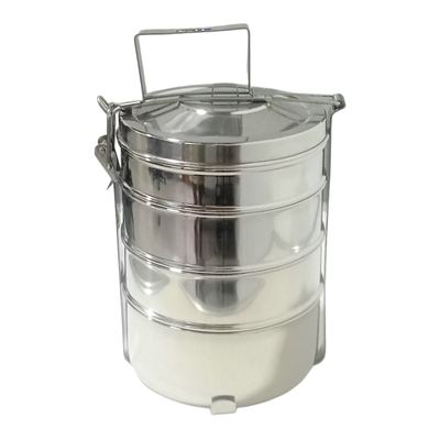 Stainless Steel 4-Tier Tiffin Carrier