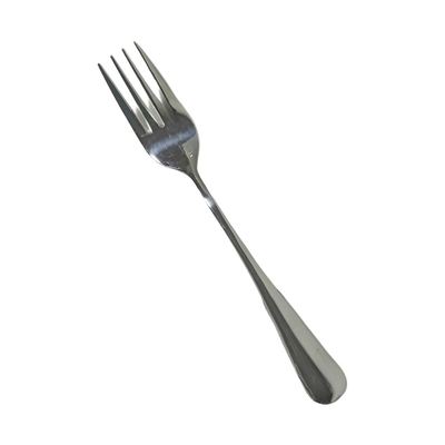 Small stainless steel dessert fork