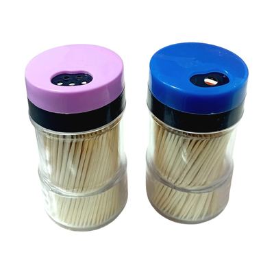 Toothpick Bottle with Dispenser Cap