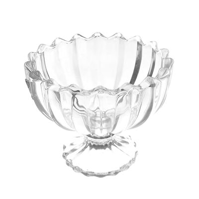 Nelum Footed Glass Dessert Cups