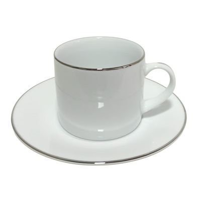 Dankotuwa Platinum Tea Cup Set, 12pc