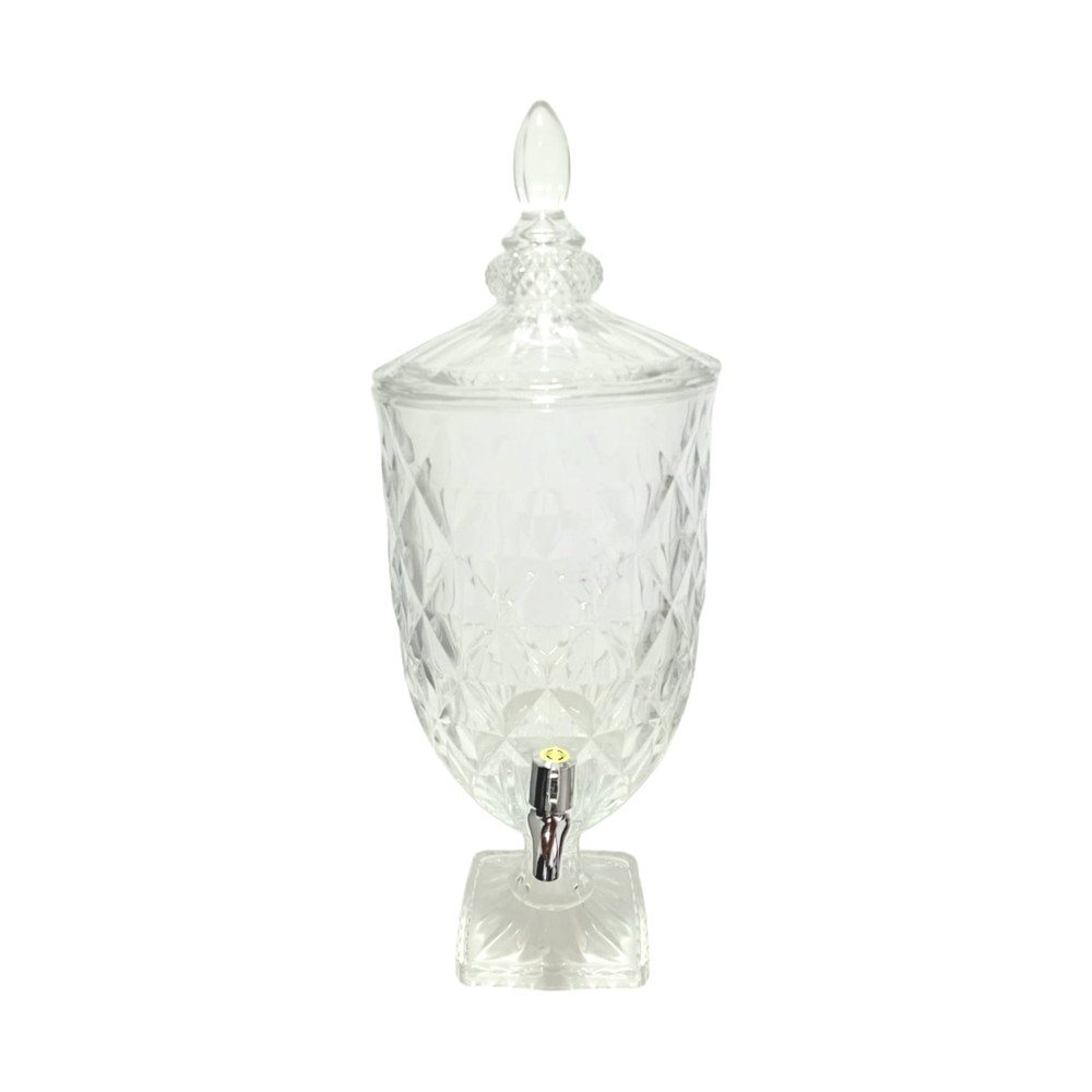 Cut-Glass Juice Dispenser, 5 Litre