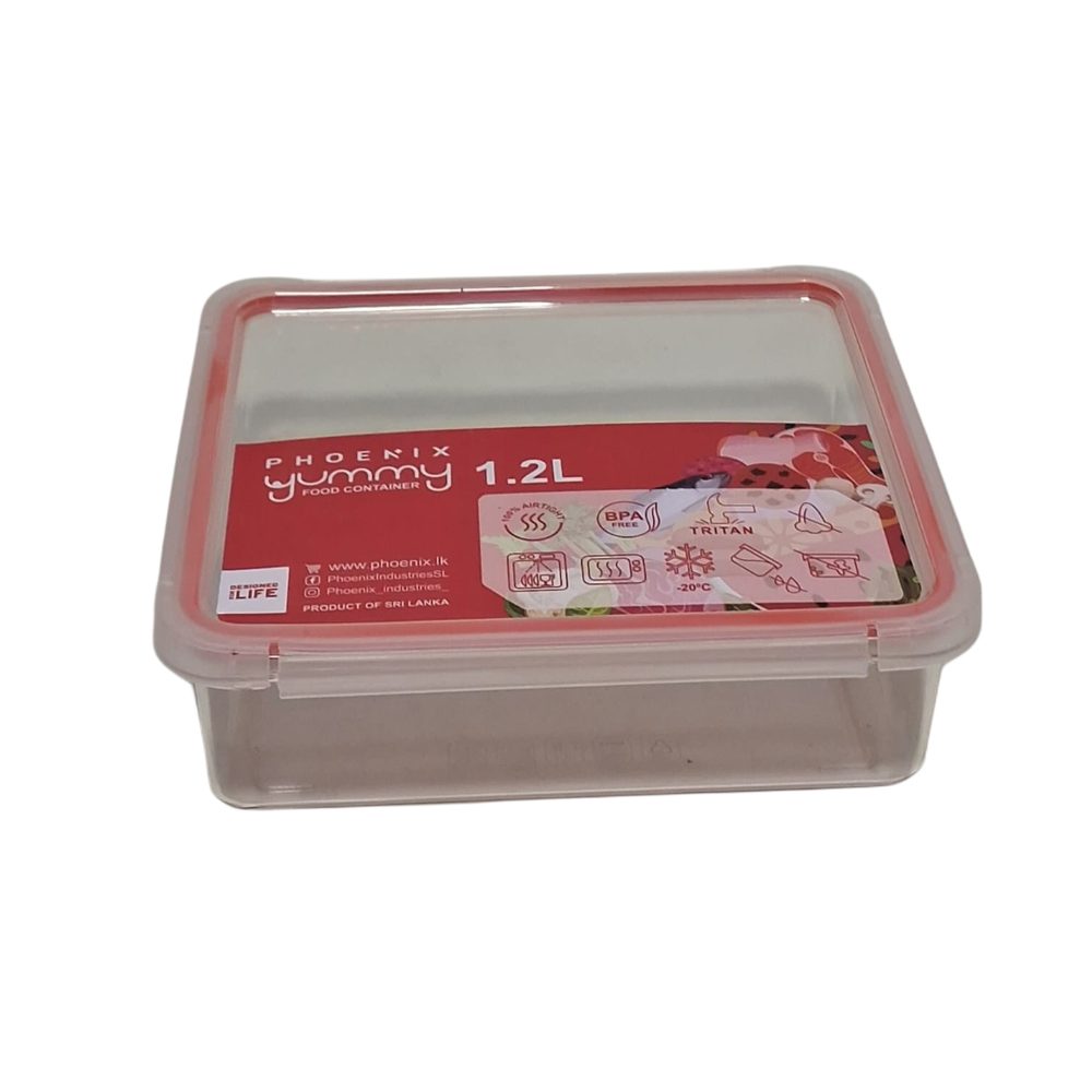 Phoenix Yummy Clear Food Container 1.2L