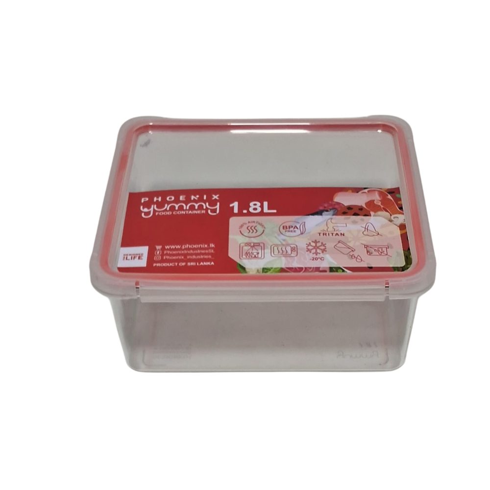 Phoenix Yummy Clear Food Container 1.8L