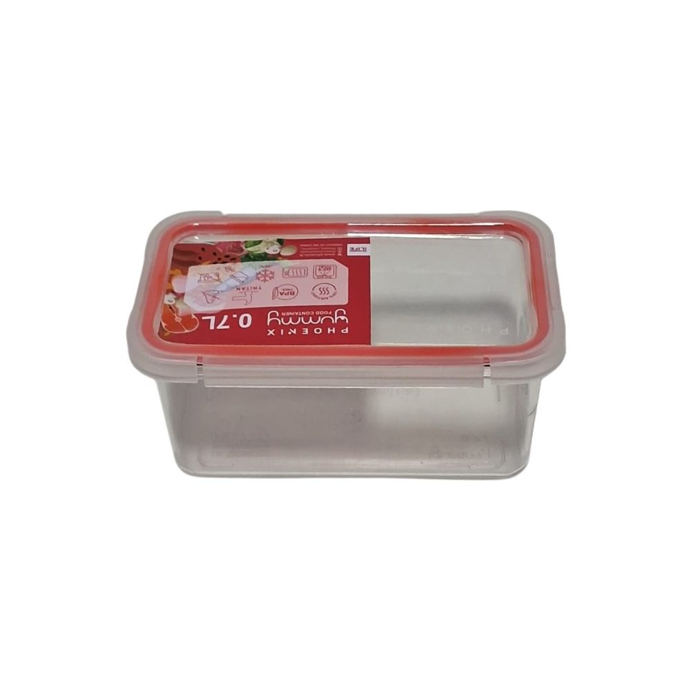 Clear Lock-Lid Food Container 700ml
