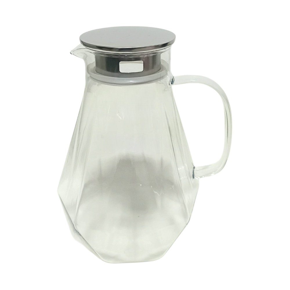 Glass Jug with Steel Lid 1.8L