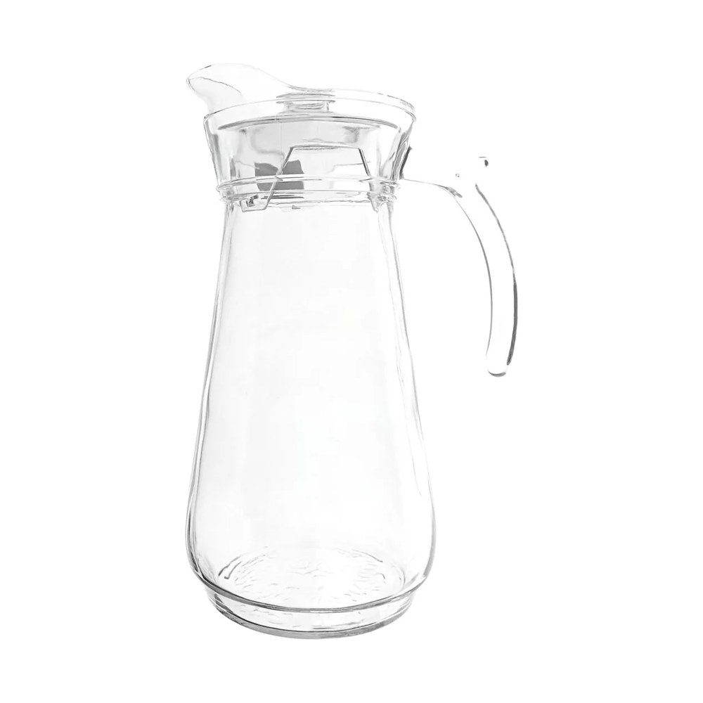 Clear Glass Water Jug 1.7L